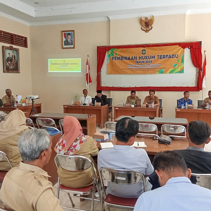 Sinergi Lintas Lembaga dalam Pembinaan Hukum Terpadu 2025 di Kalurahan Pengasih